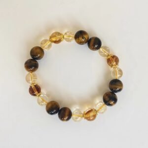 Crystal Bracelet Female Special-interest Design Natural Citrine