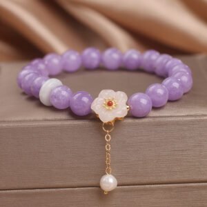 Ethnic Style Special-interest Design Amethyst Bracelet For Women