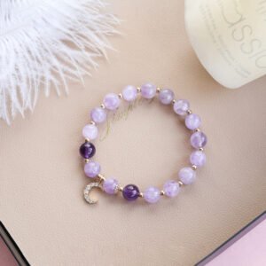 Natural Uruguay Amethyst Bracelet