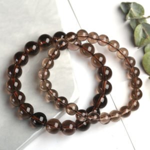 Tea Crystal Single Circle Bracelet Women's