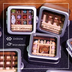 58-Raw Stone Box: Small Gem Box